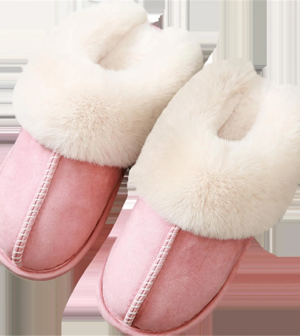 2023 Nuove pantofole piatte per la casa calde e morbide Pantofole invernali comode e morbide leggere Scarpe in cotone da donna P