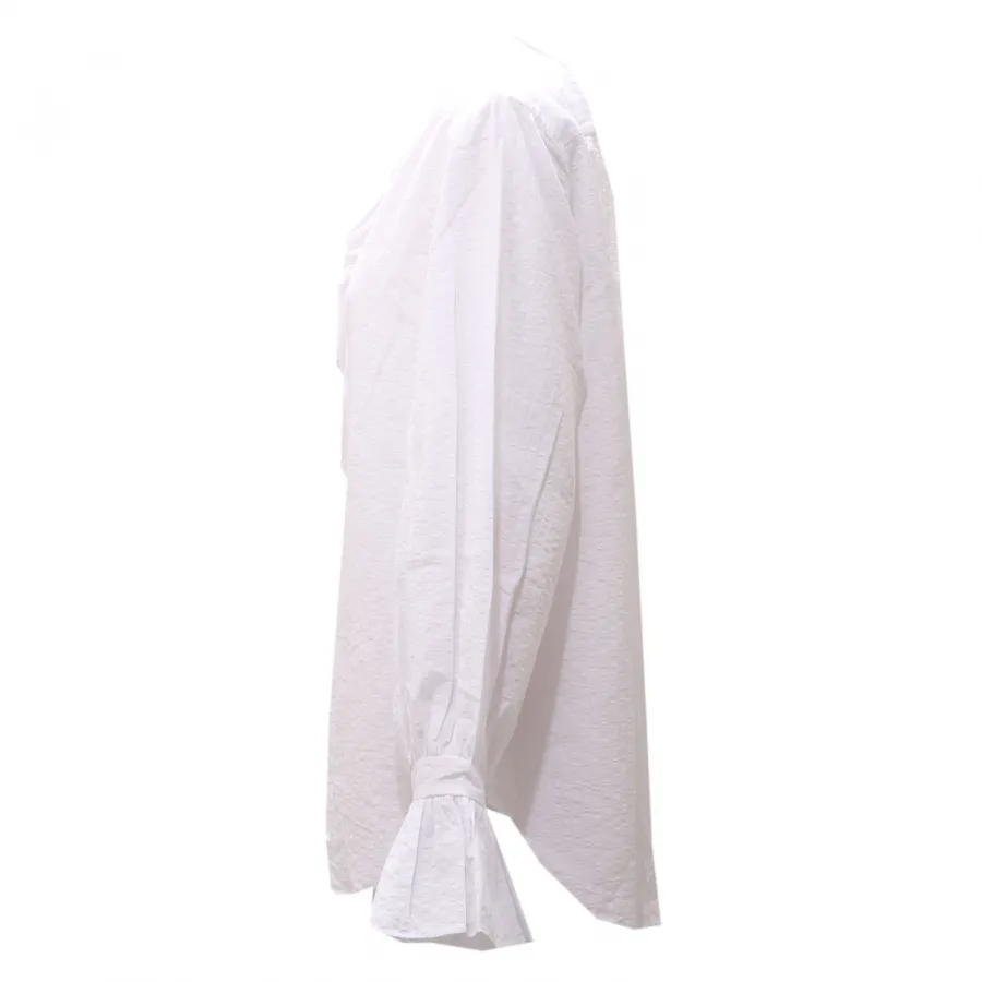 3460AE camicia donna FAY cotton/linen white shirt woman