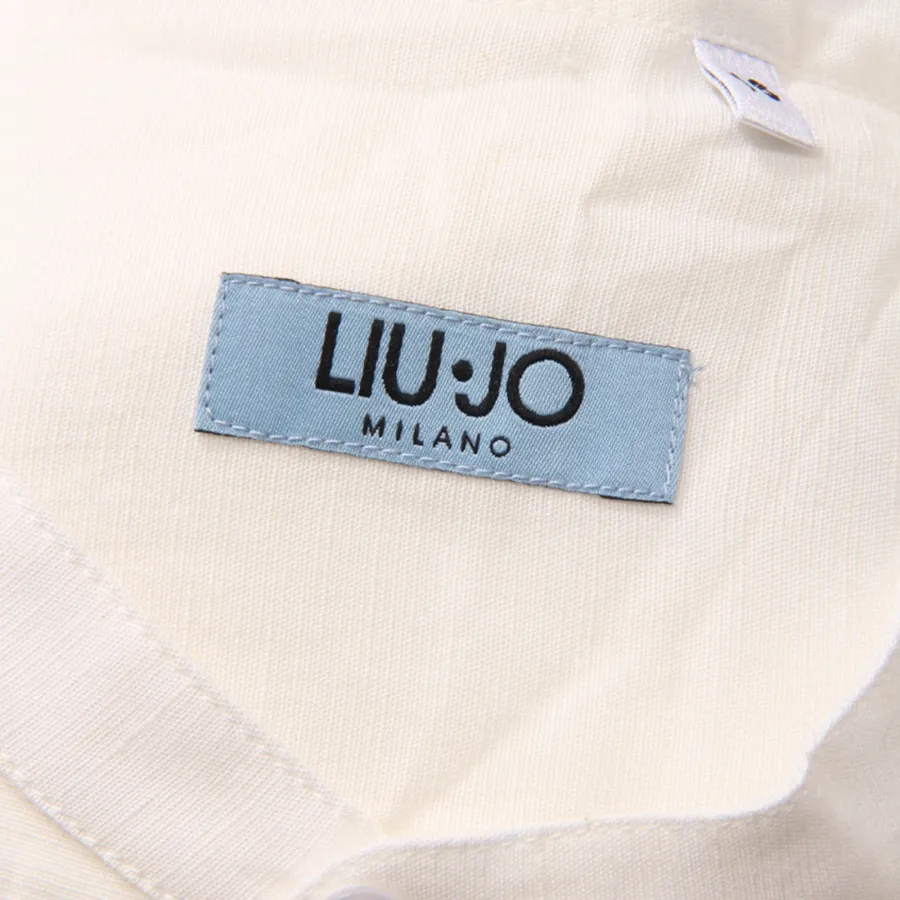 6964AZ CAMICIA COREANA BIMBO LIU JO KIDS BOY LINEN BLEND SHIRT