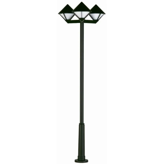 Albert 2052 Lampione Nero, 3-Luci