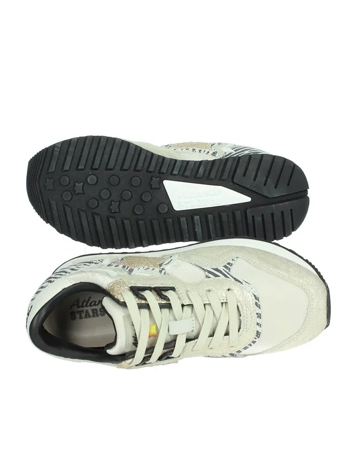 ATHLANTIC STARS  SNEAKERS BASSA AS32W100 PLATINO