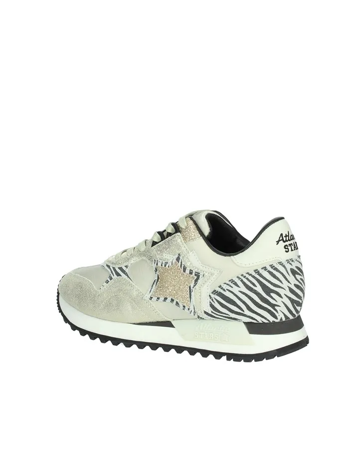 ATHLANTIC STARS  SNEAKERS BASSA AS32W100 PLATINO