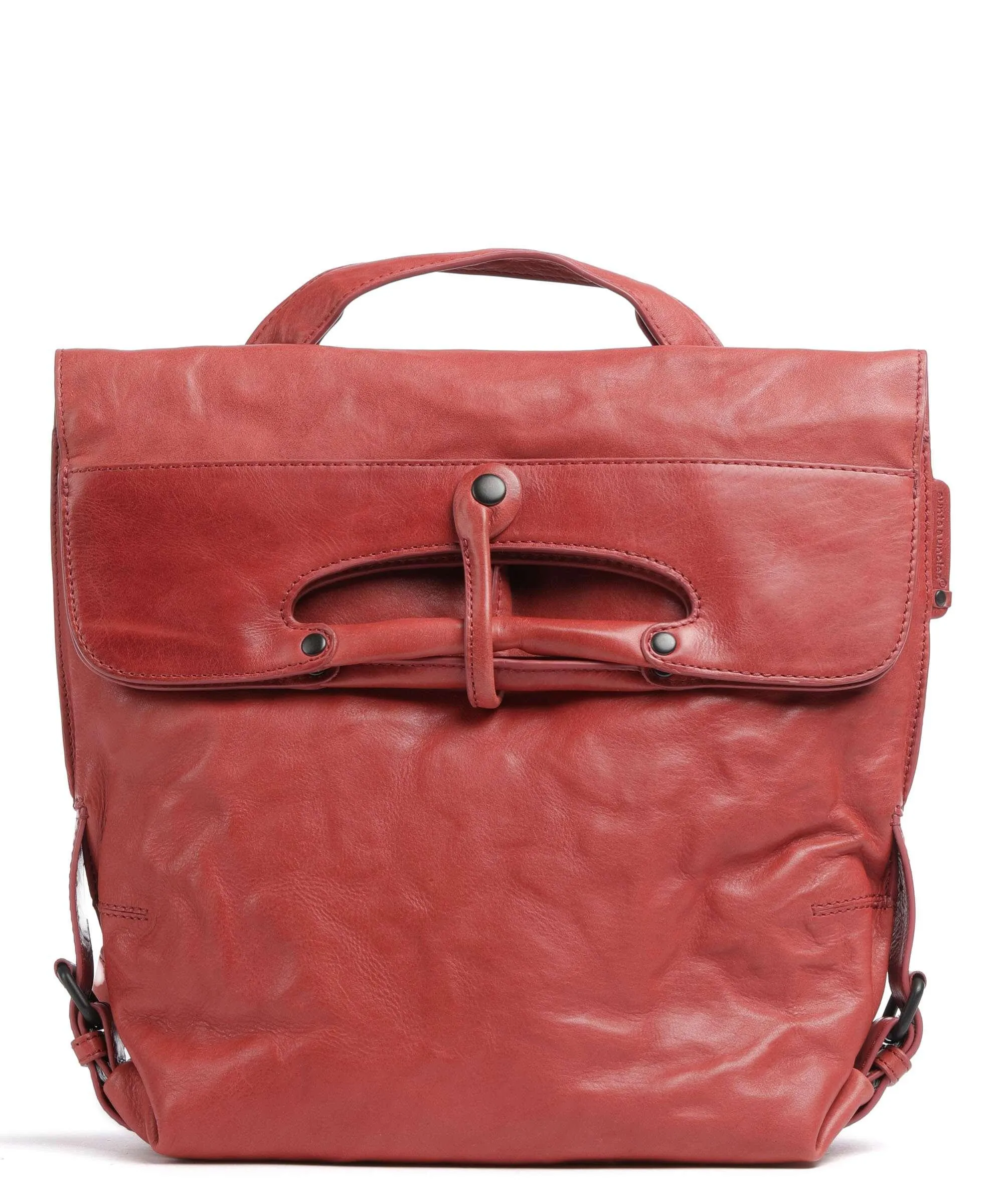  Aunts & Uncles Grandma's Luxury Club Mrs. Mince Pie Borsa a zainetto pelle di vacchetta finemente grana rosso  