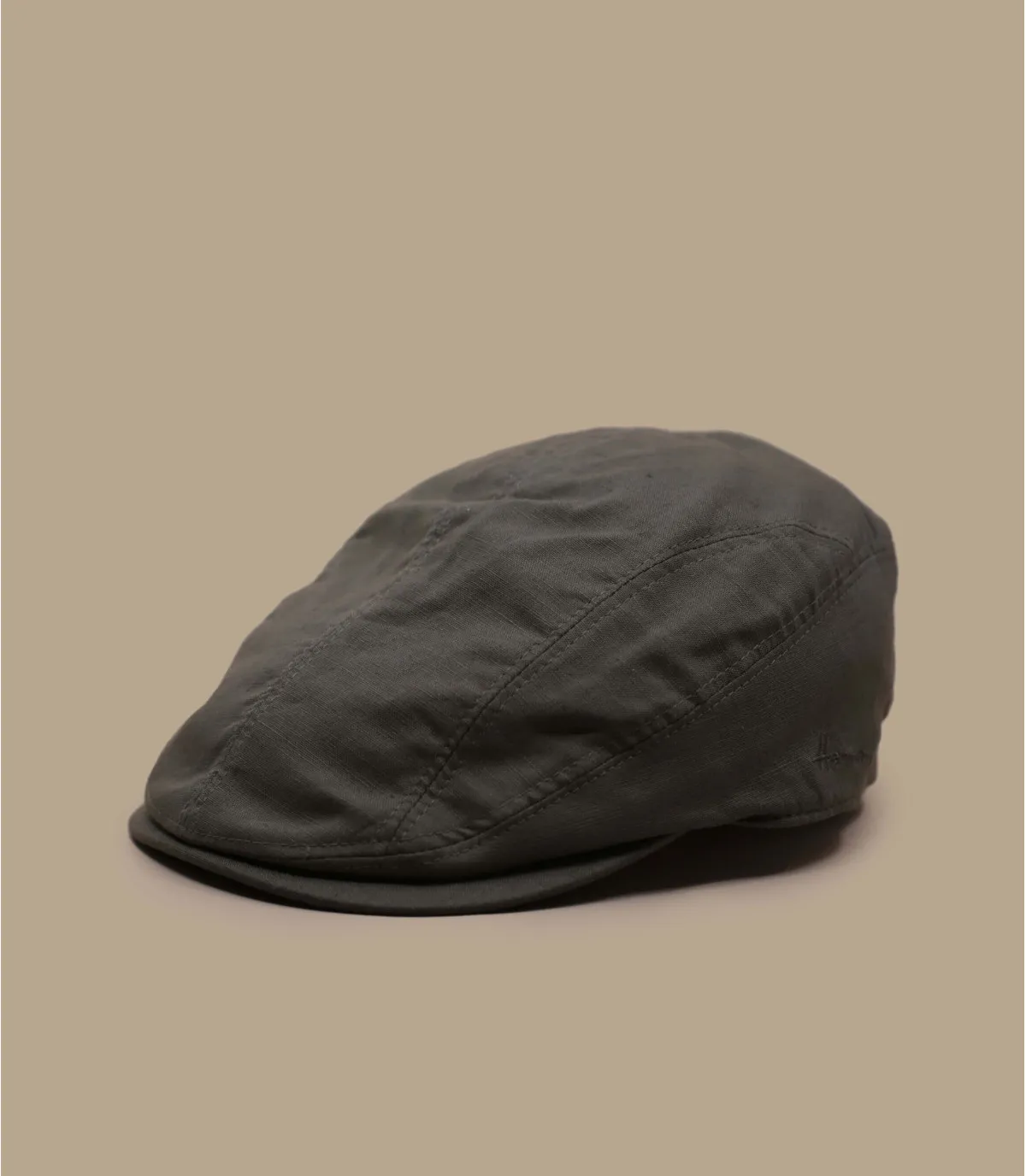berretto piatto verde hermanHaakon green     