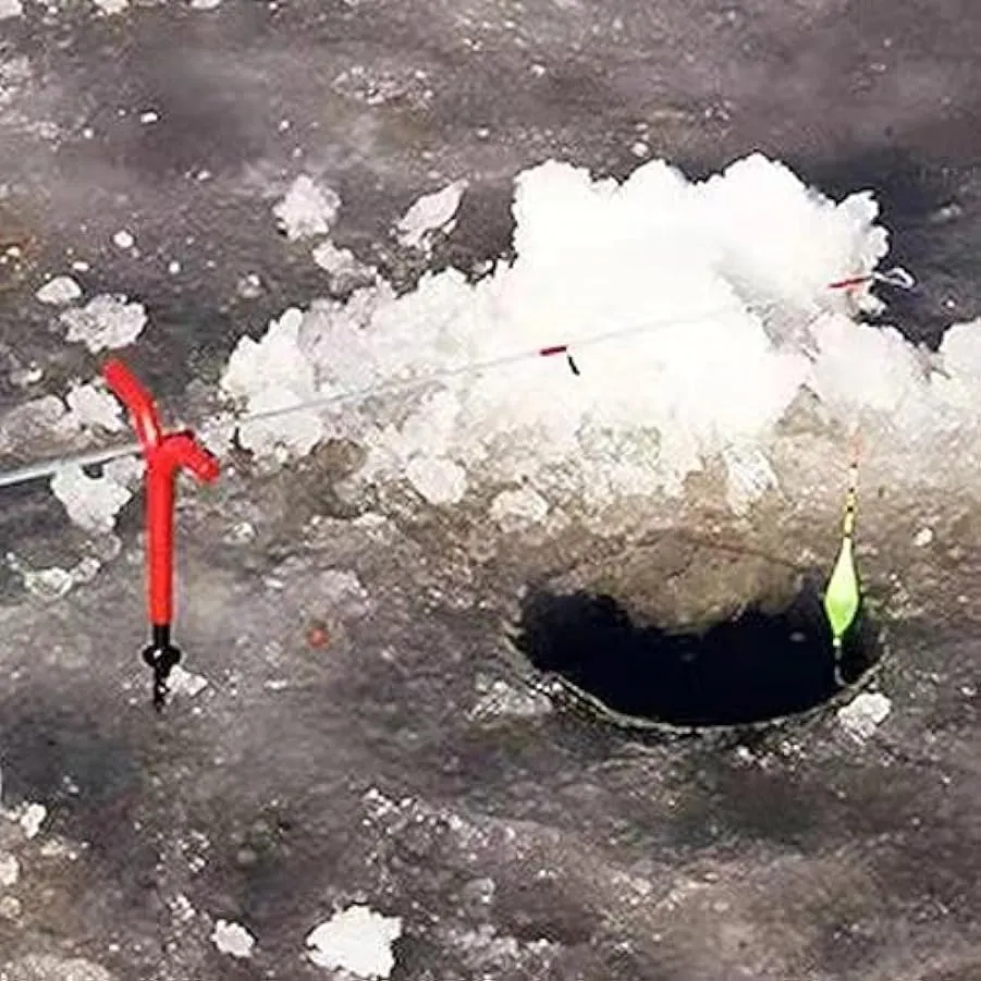 BESPORTBLE 10 Pezzi Trapano da Ghiaccio per Tenda da Pesca Accessori per Tende da Pesca Invernali Picchetti per Tende da Esterno
