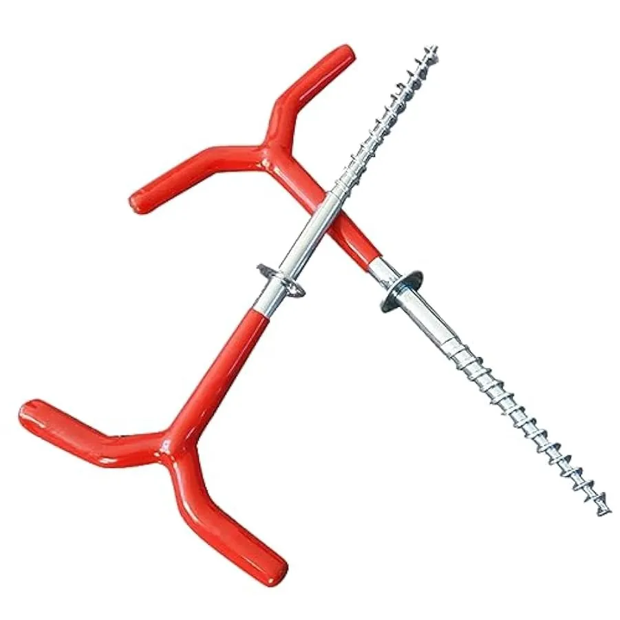 BESPORTBLE 10 Pezzi Trapano da Ghiaccio per Tenda da Pesca Accessori per Tende da Pesca Invernali Picchetti per Tende da Esterno