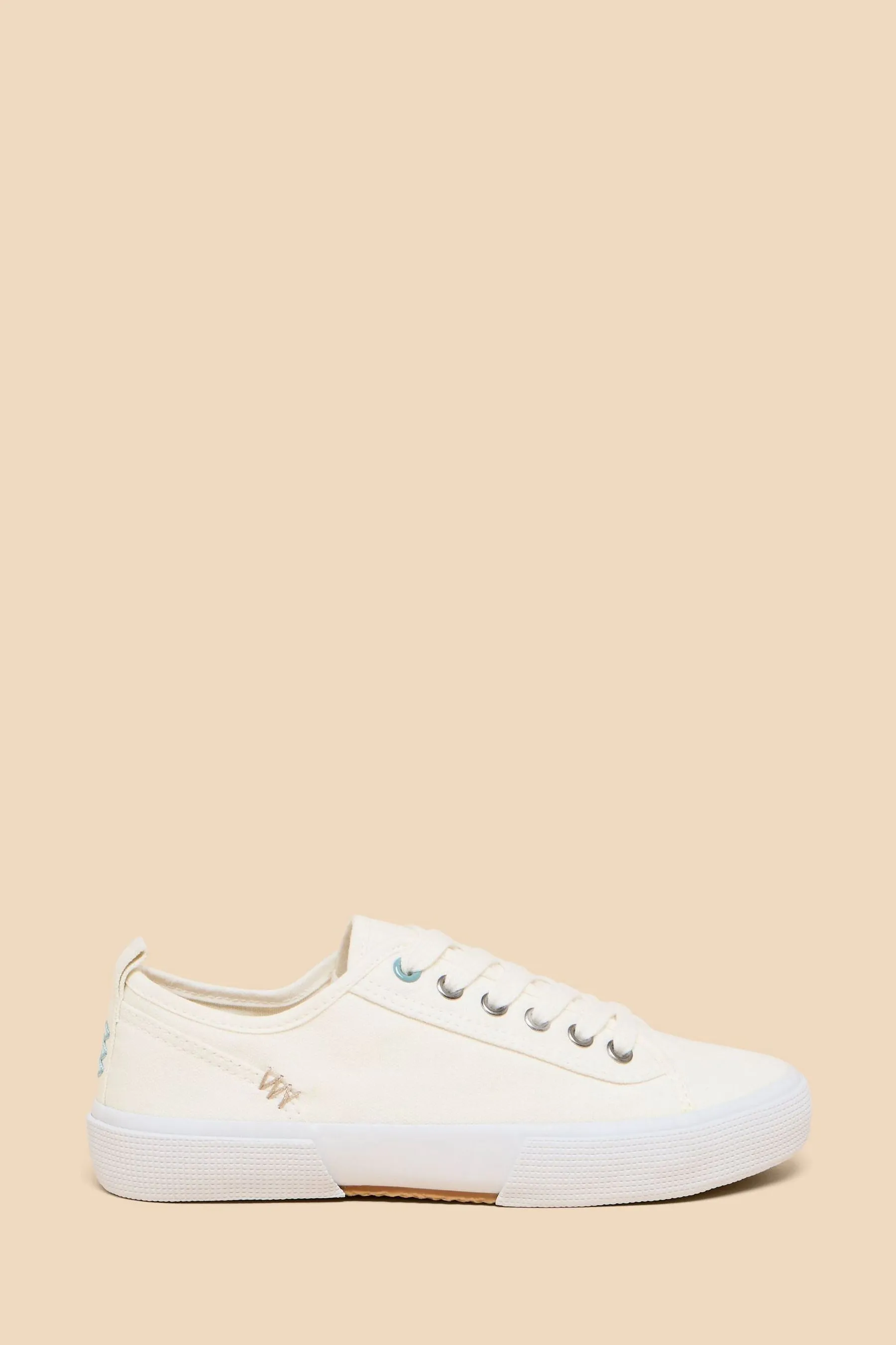 Bianco - Stuff Canvas - Pippa Pizzo-up - Scarpe da ginnastica