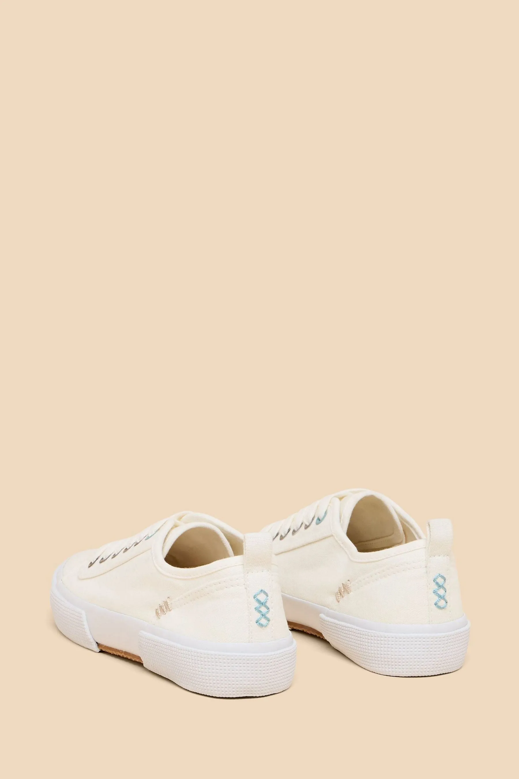 Bianco - Stuff Canvas - Pippa Pizzo-up - Scarpe da ginnastica