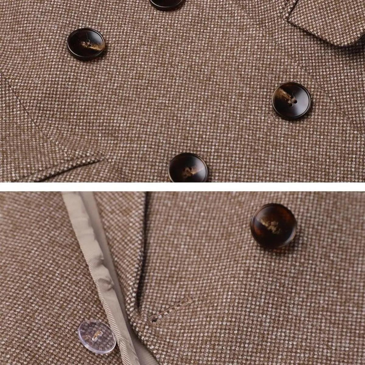 Blazer formale doppiopetto a maniche lunghe da donna Gay Khaki Office Ladies Giacca da lavoro da lavoro femminile per l'autunno