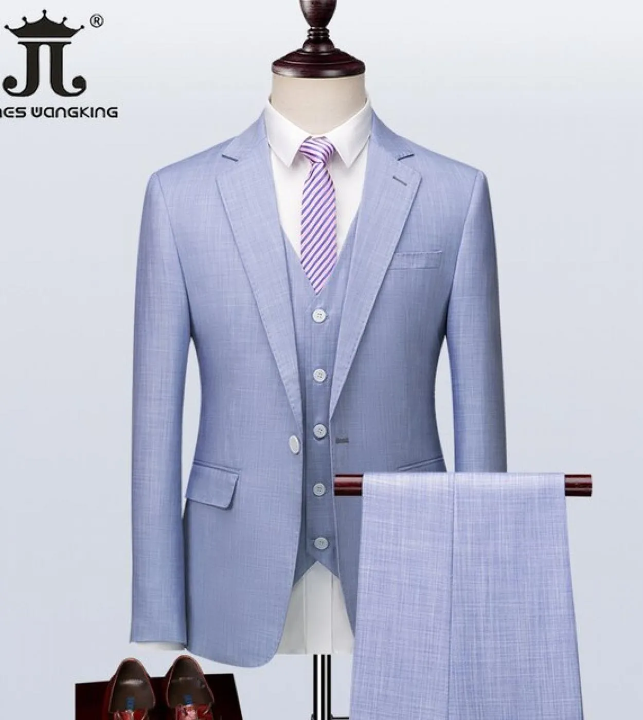 Blazer  Gilet  Pantaloni Abiti da lavoro da lavoro casual da uomo daffari Groomsmen  sposo Abito da sposa 5xl Prom  socia