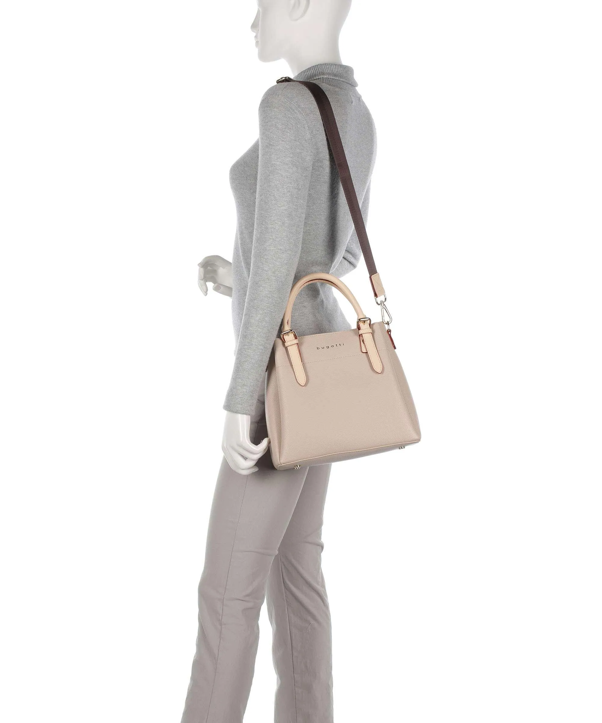  Bugatti Ella Borsa a mano pelle sintetica beige  
