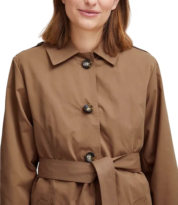 b.young giacca Trench da donna Amona 20814235 171038 occhio di tigre