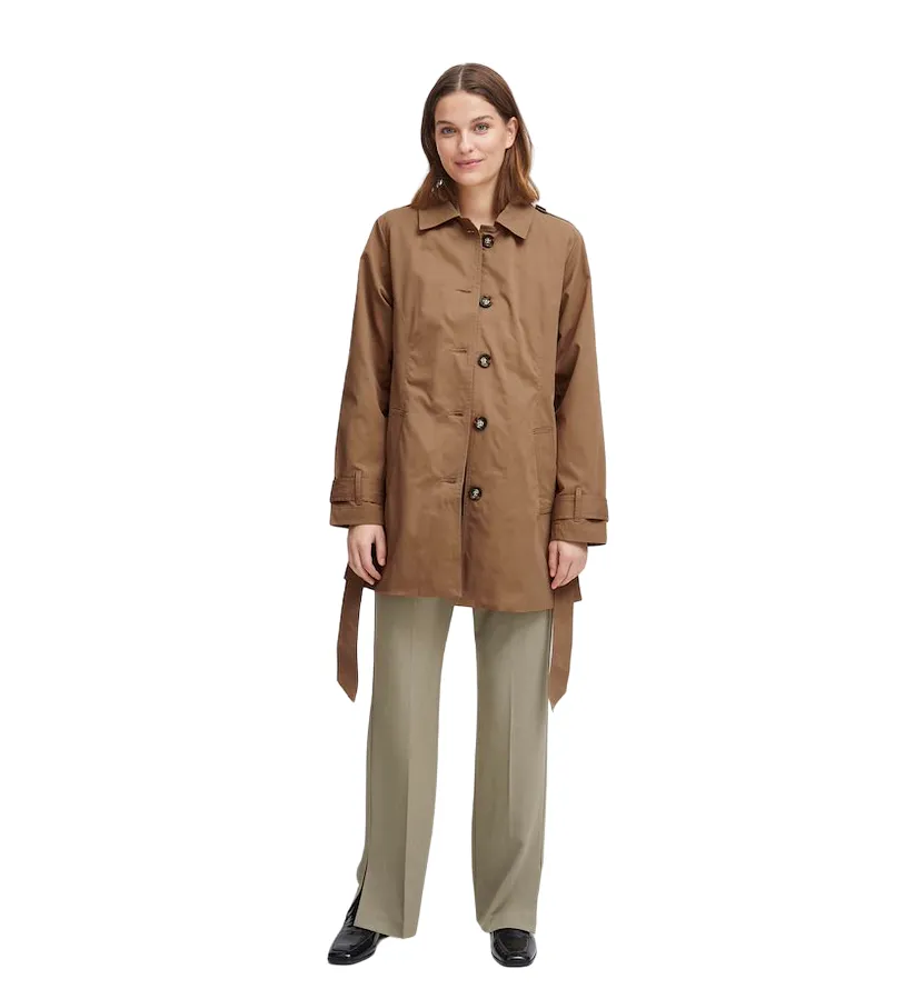 b.young giacca Trench da donna Amona 20814235 171038 occhio di tigre