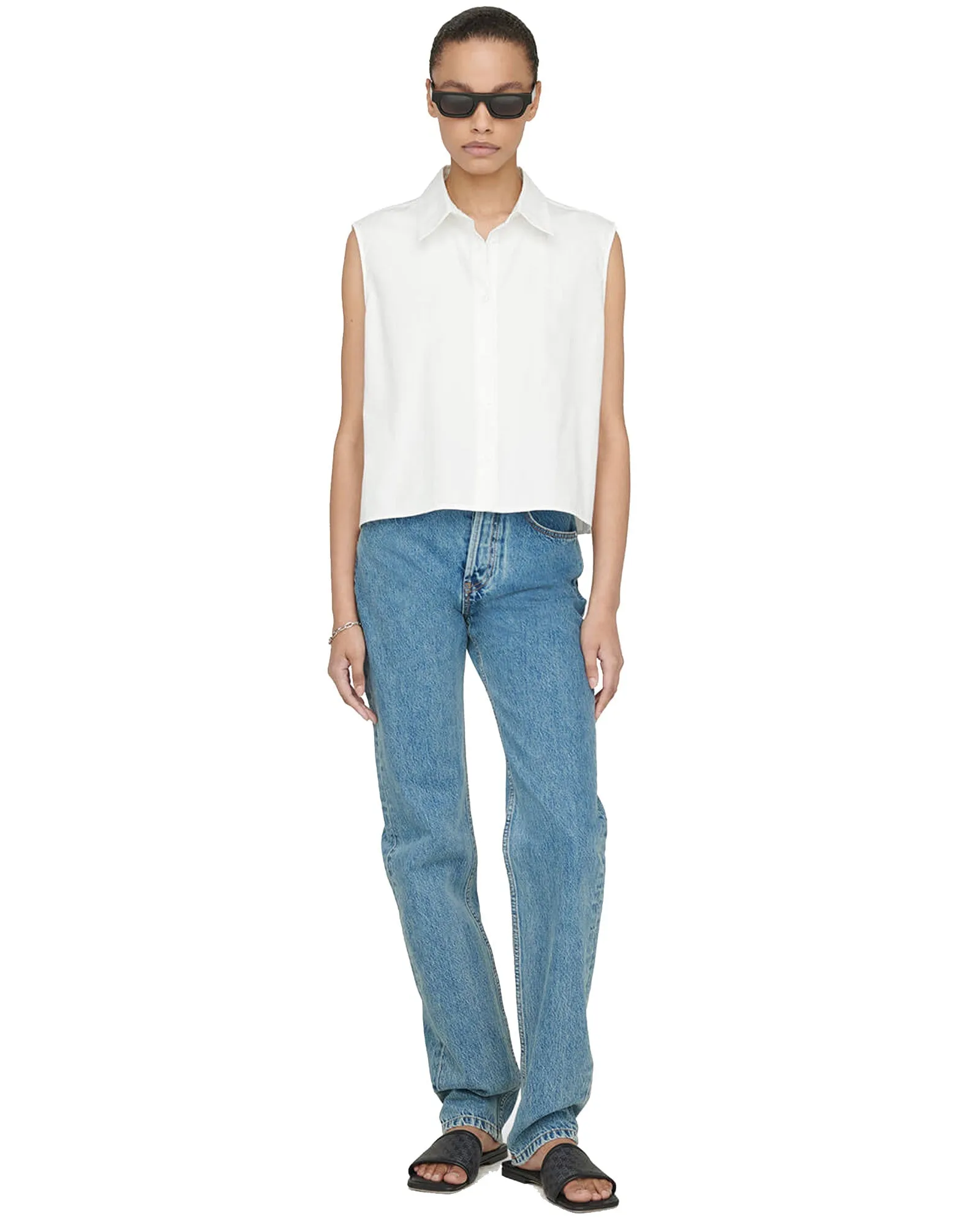 Camicia Celia cotone bianco