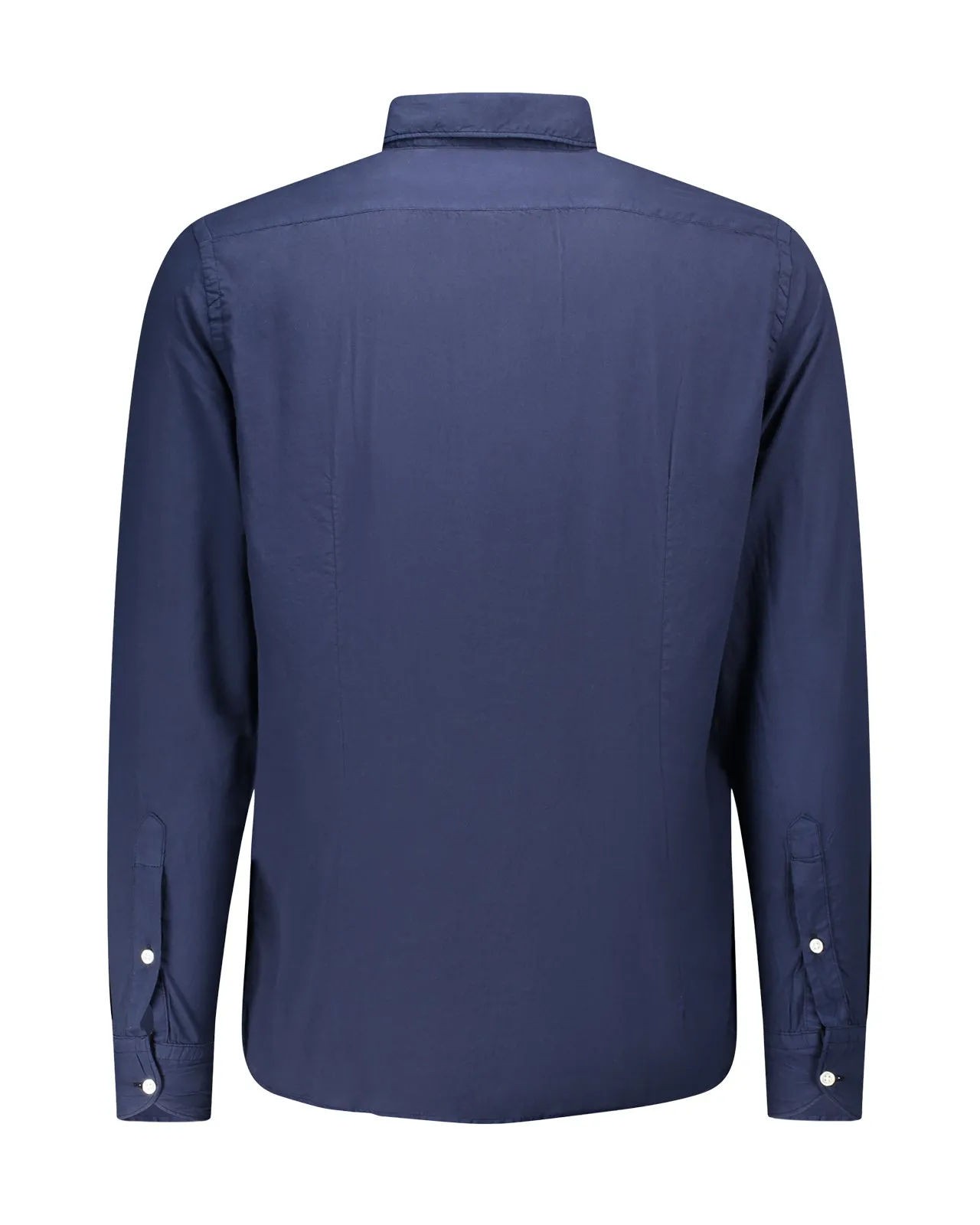 Camicia Leon cotone blu