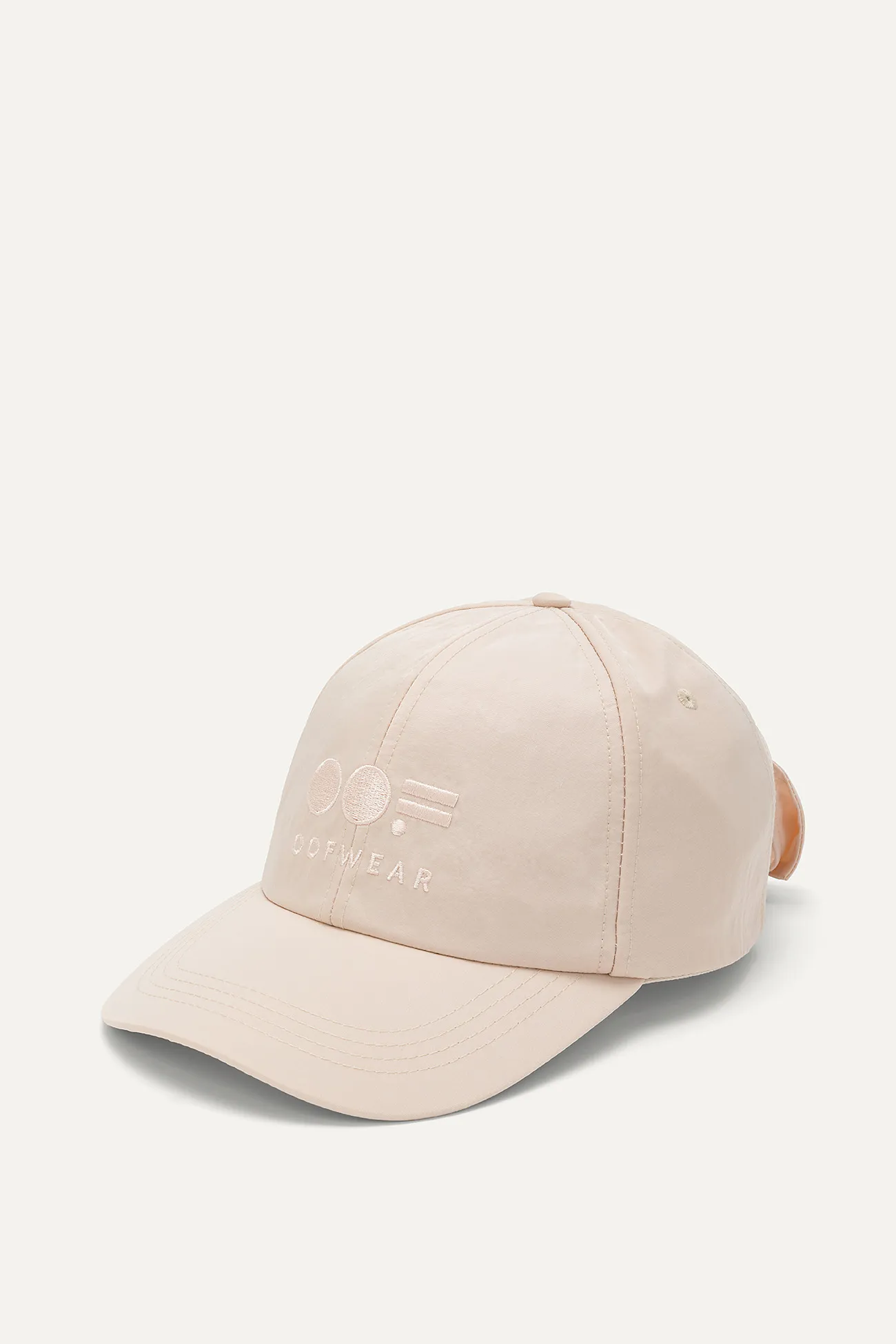 CAPPELLO CON VISIERA IN NYLON MEMORY 2009 - CREMA