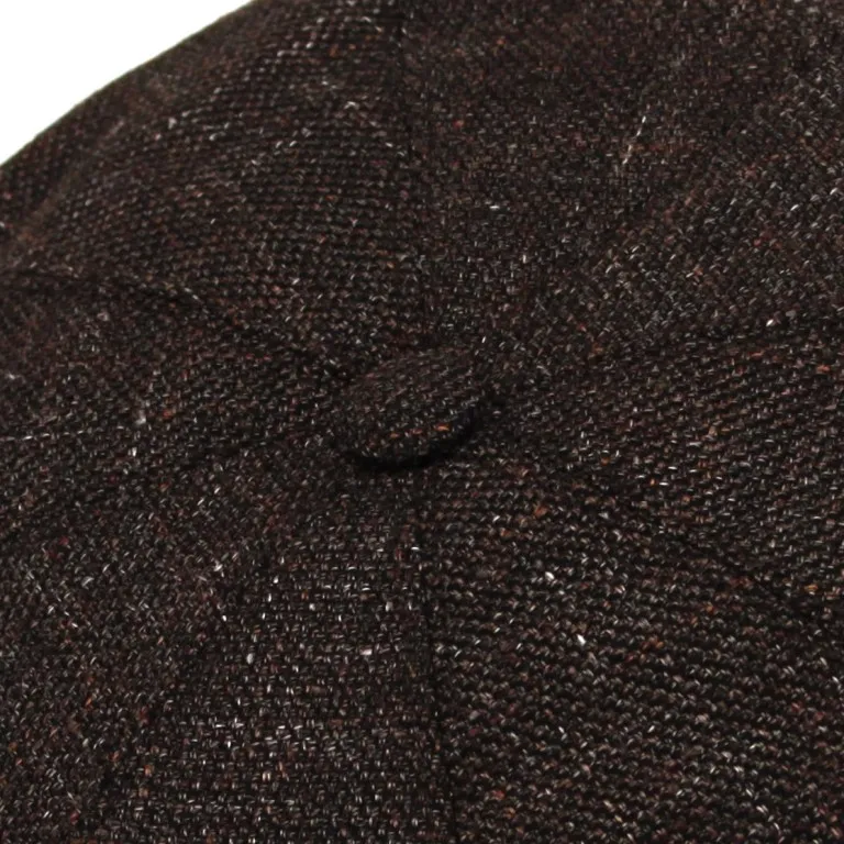 Cappello lana unisex marrone
