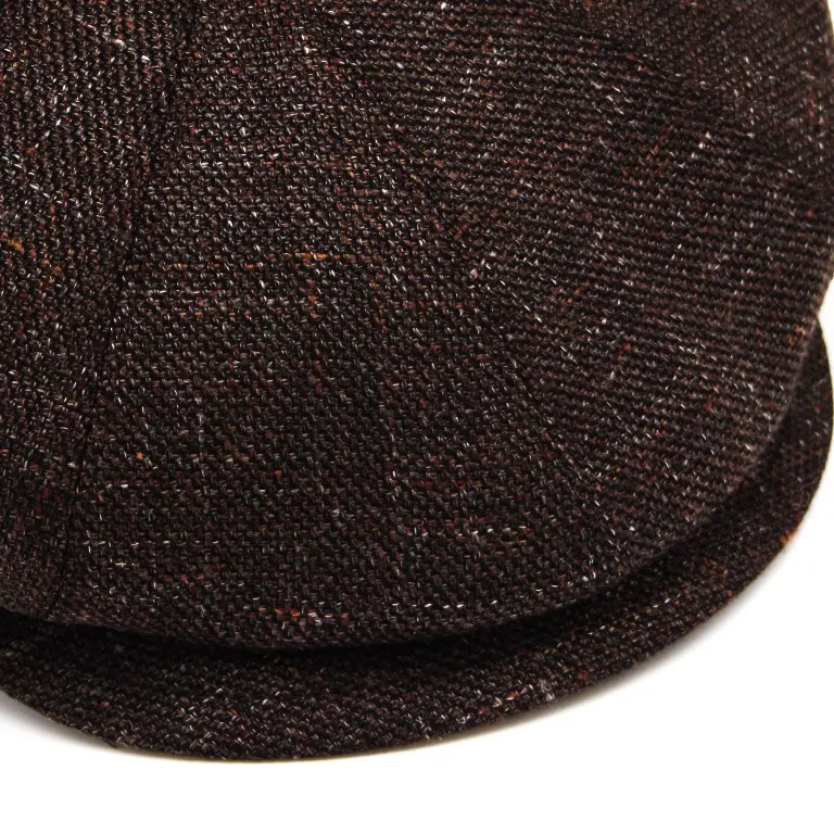Cappello lana unisex marrone