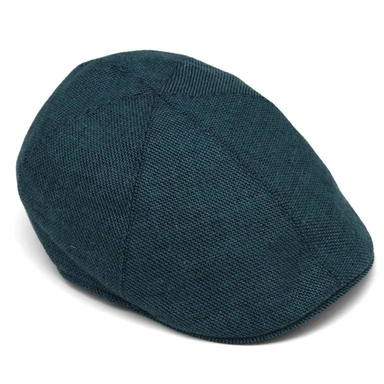 Cappello lana unisex petrolio