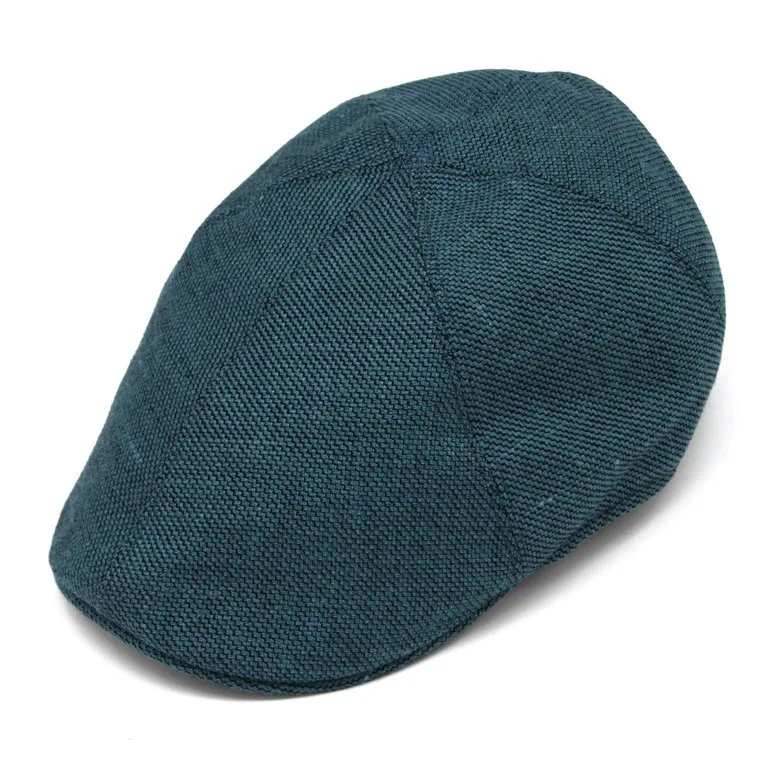 Cappello lana unisex petrolio