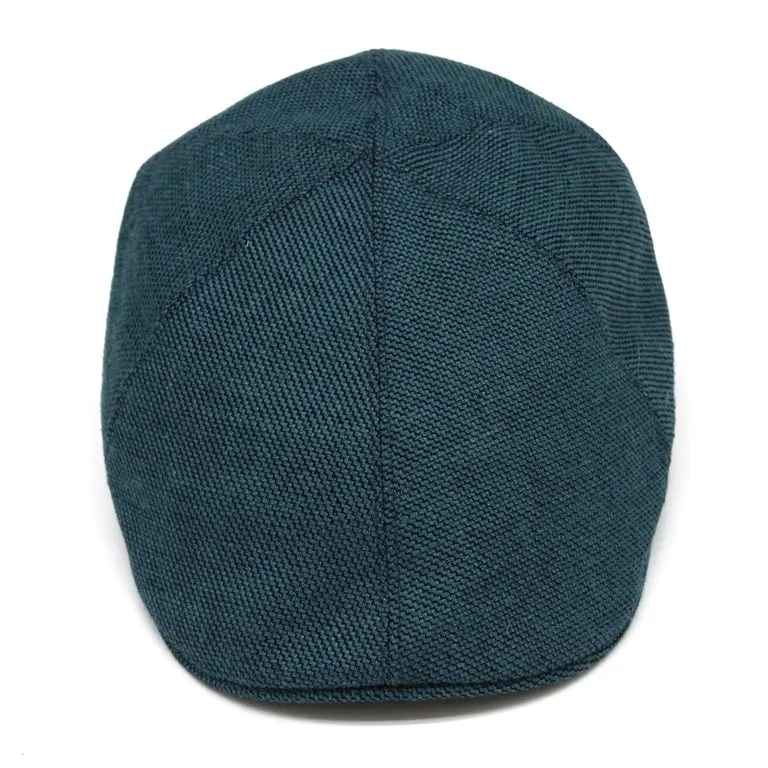 Cappello lana unisex petrolio