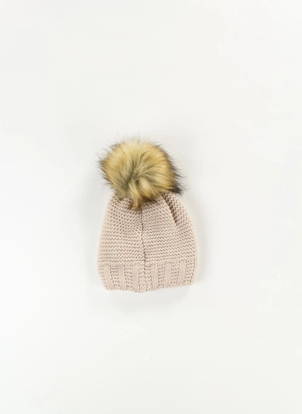cappello ponpon pelo