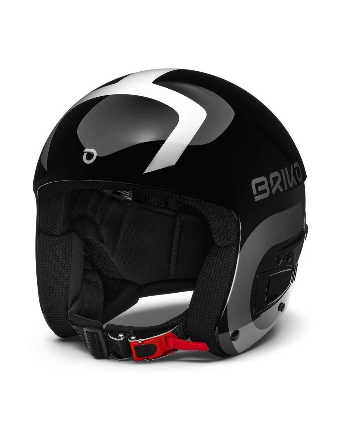 Casco Sci Racing Briko Vulcano Fis 6.8 EPP Nero Lucido