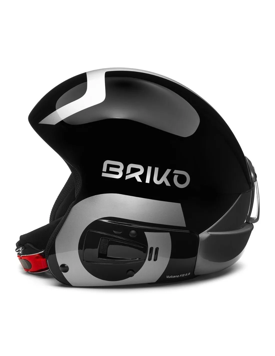 Casco Sci Racing Briko Vulcano Fis 6.8 EPP Nero Lucido