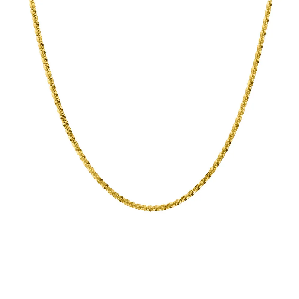 Catena Colette Oro Giallo 375/1000 Maglia Criss-cross 42 cm 1426730