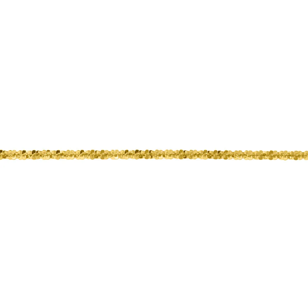 Catena Colette Oro Giallo 375/1000 Maglia Criss-cross 42 cm 1426730