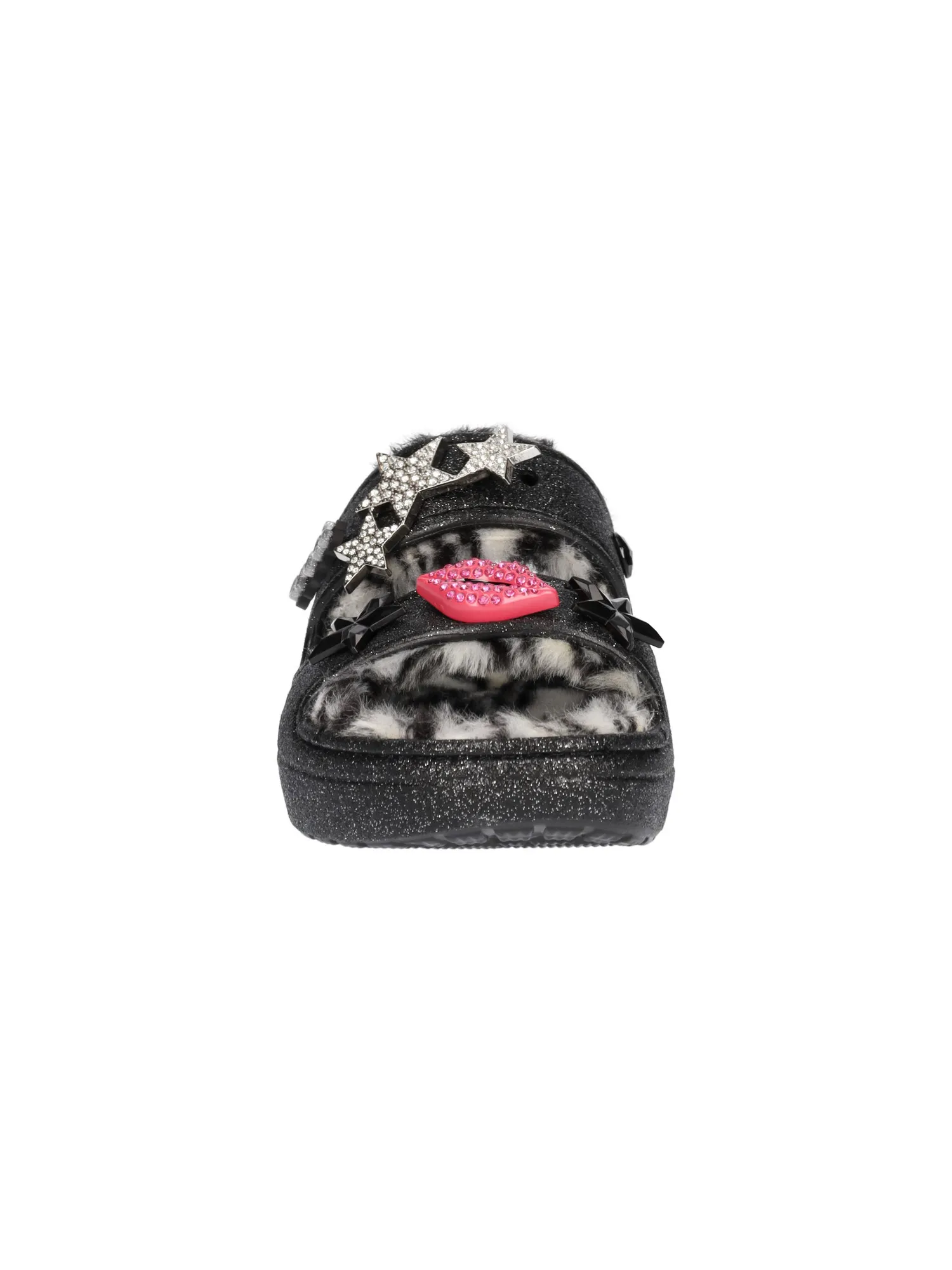 Ciabatta platform Crocs Classic Cozzy da donna nera