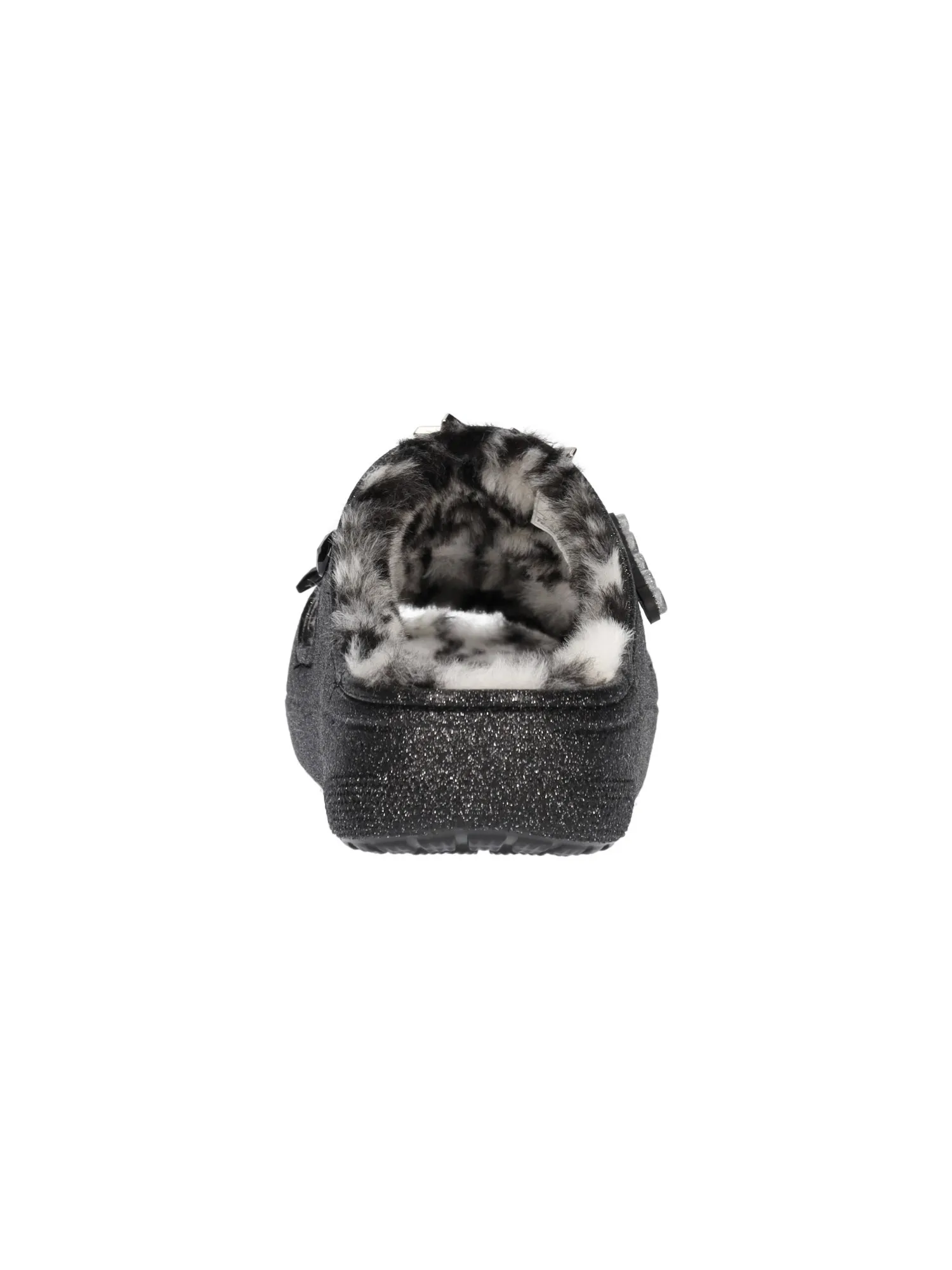 Ciabatta platform Crocs Classic Cozzy da donna nera