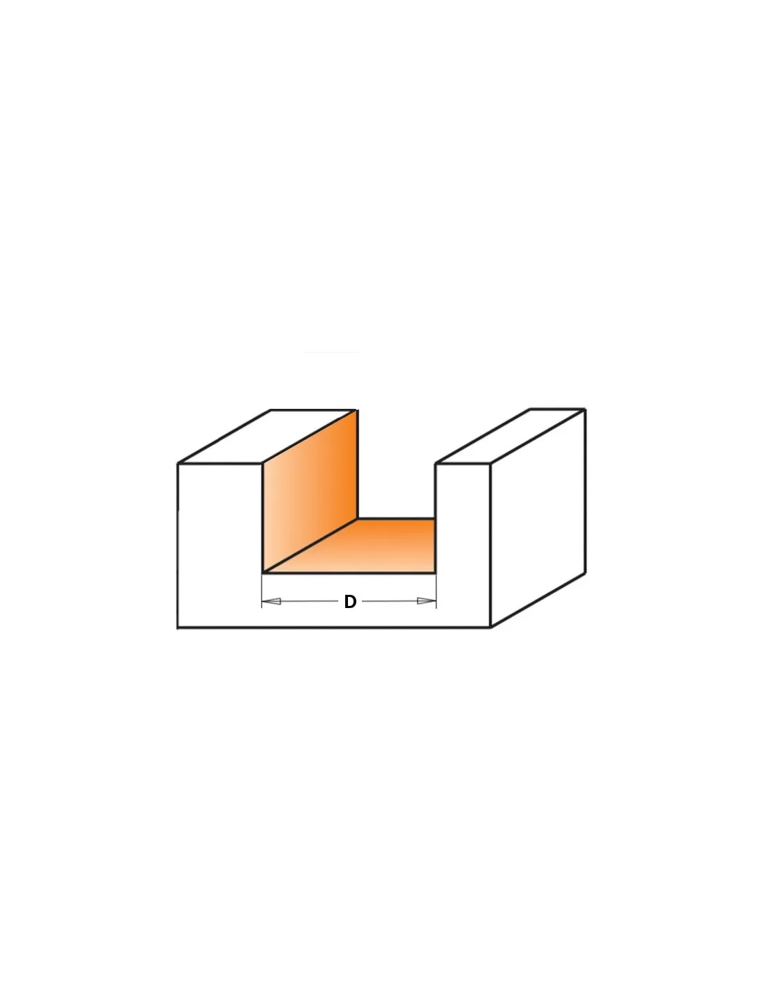 CMT 901.190.11 FRESA PER LEGNO PER MORTASARE  D19mm