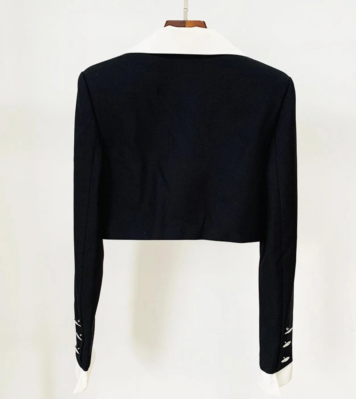 Completi da donna Completi da due pezzi Completi da gonna Completo nero 2022 Completi da giuntura di nuovo colore Cappotto corto