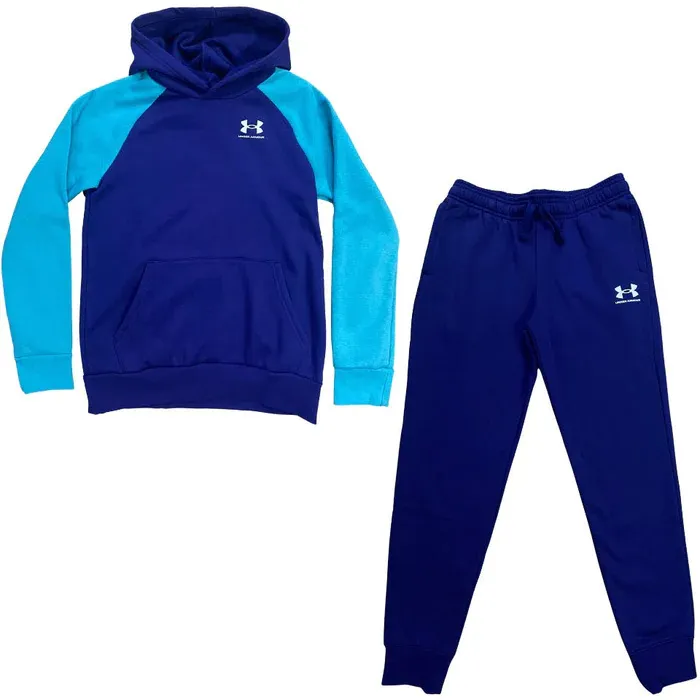 Completi Under Armour UA Rival Fleece Suit-BLU