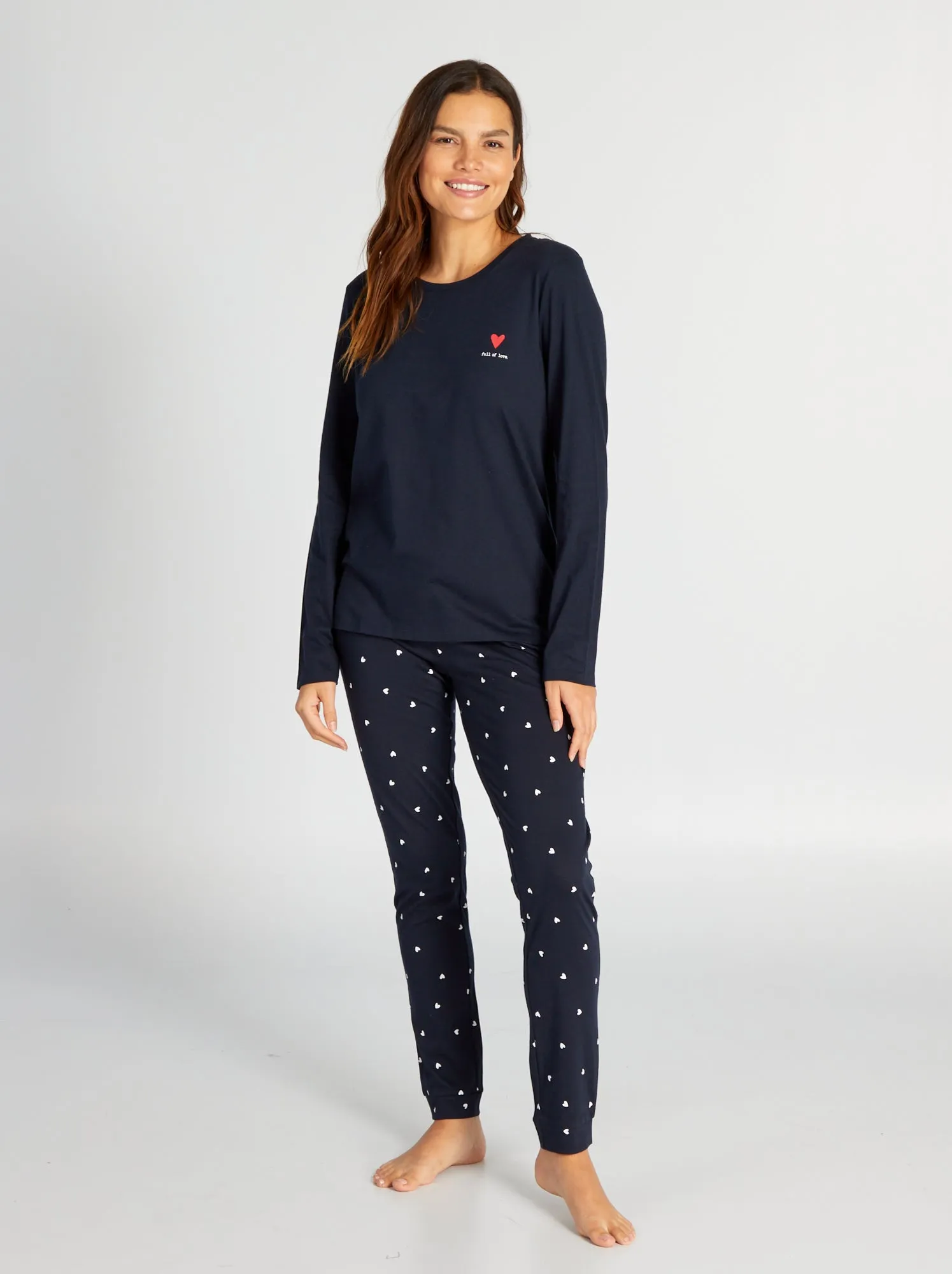 Completo in jersey - 2 pezzi - BLU
