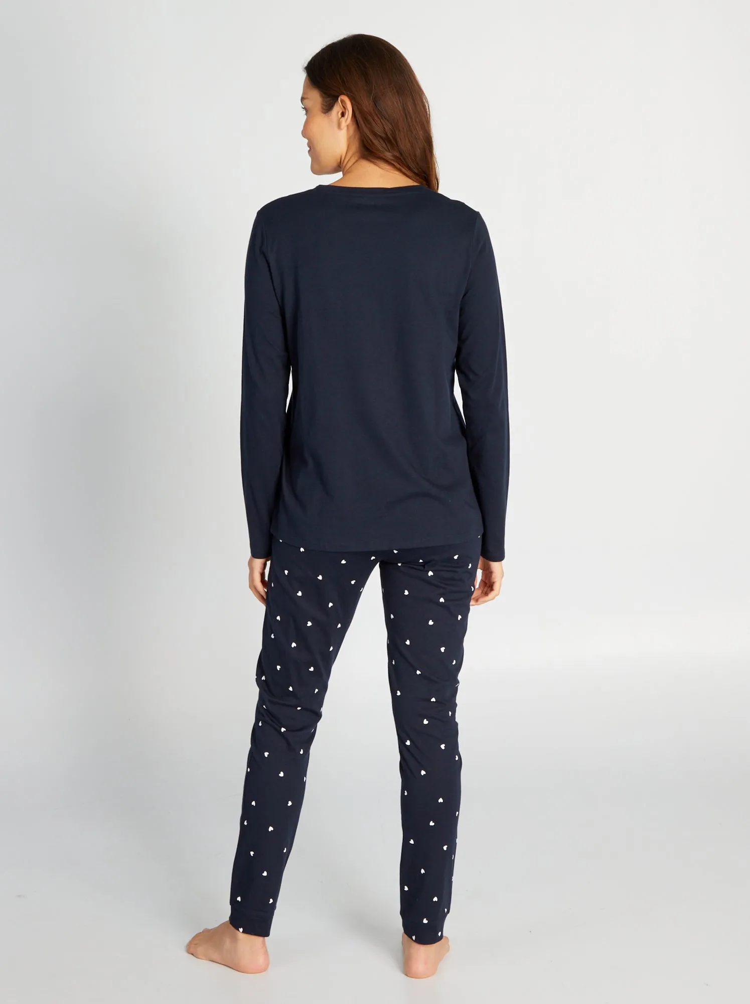 Completo in jersey - 2 pezzi - BLU