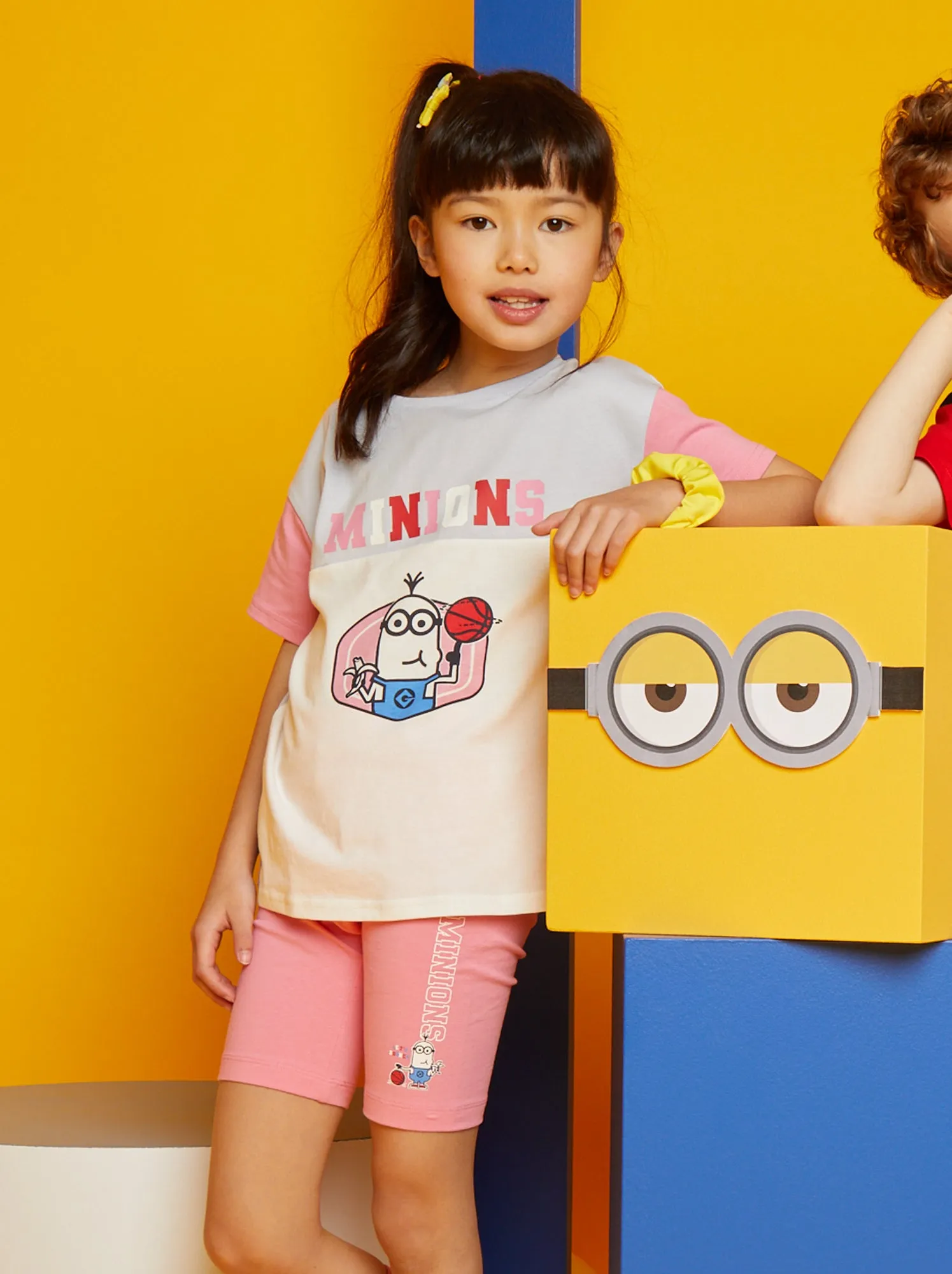 Completo in jersey 'I Minions' 2 pezzi - BLU