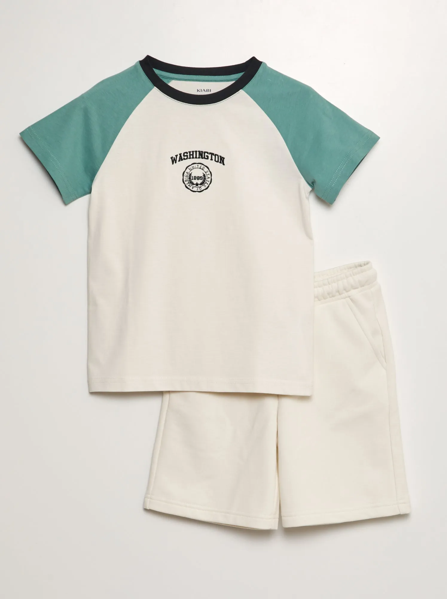 Completo t-shirt + shorts - 2 pezzi - VERDE
