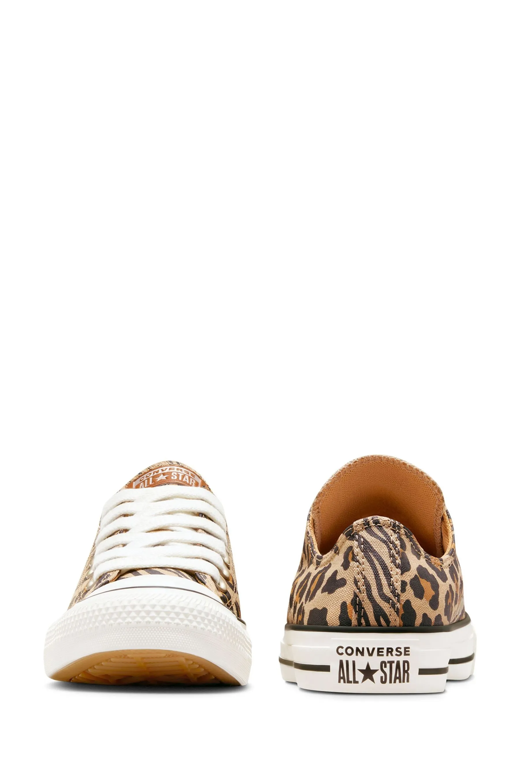 Converse Chuck Taylor All Star Ox - Scarpe da ginnastica basse maculate con Animal Stampa