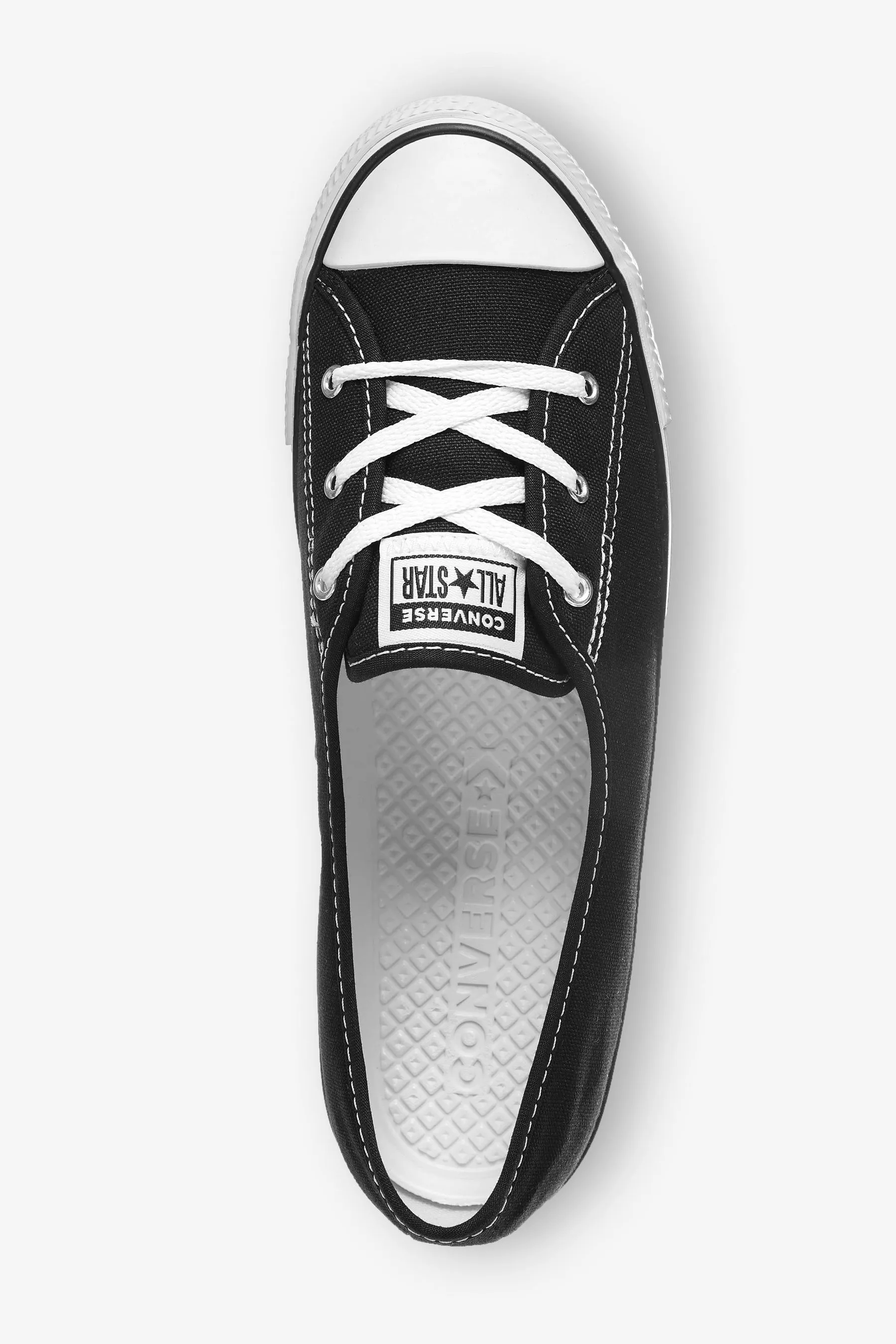 Converse - Scarpe da ginnastica in pizzo a ballerina