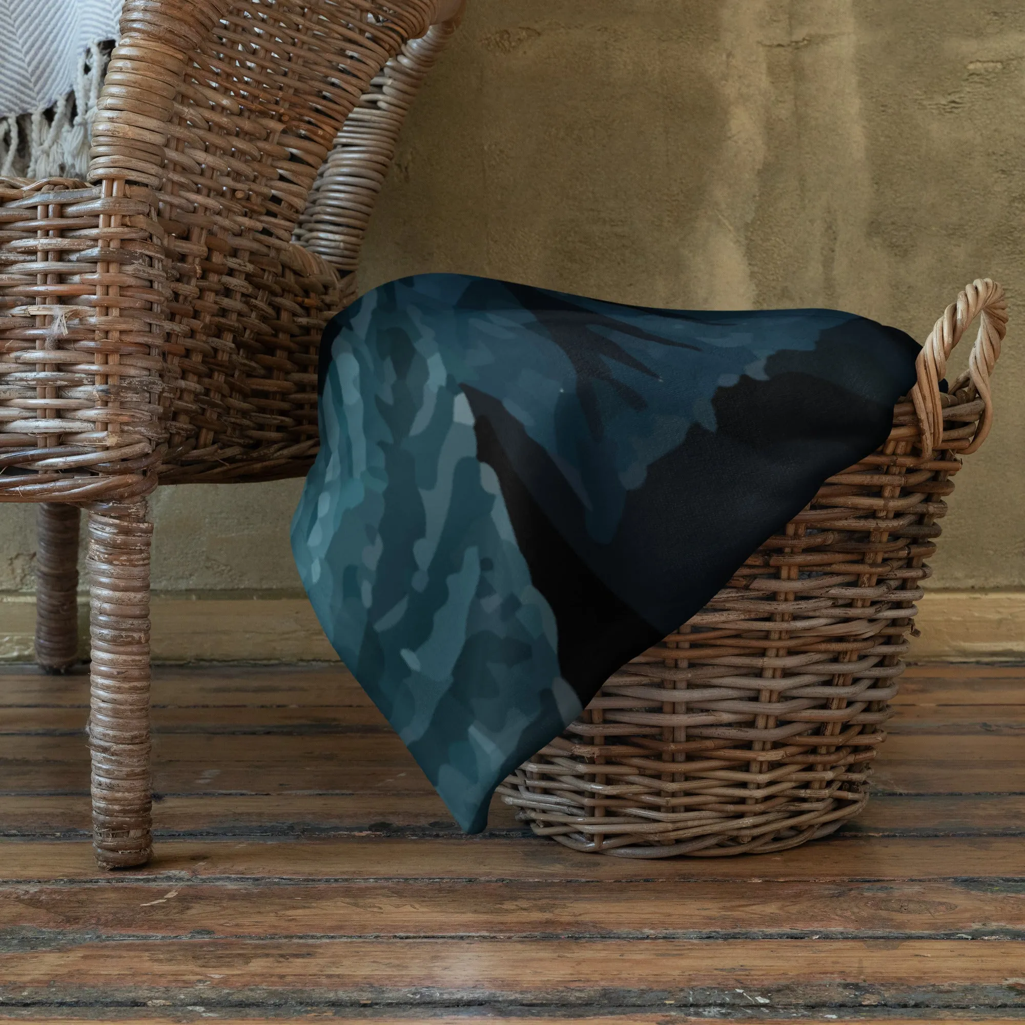 Coperta con foglie