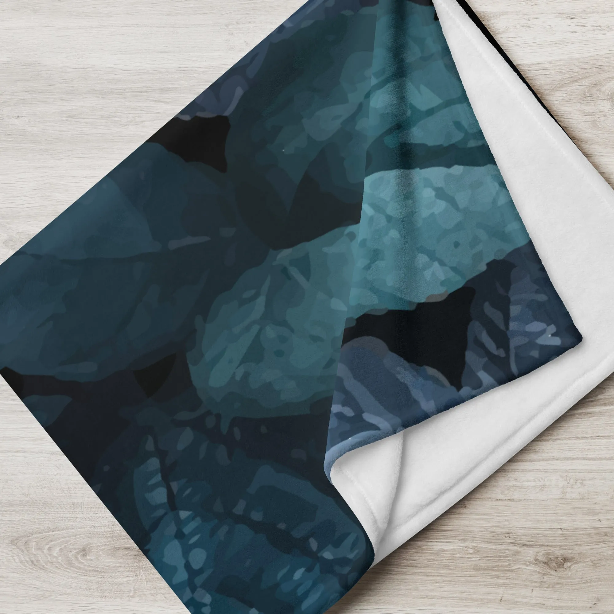 Coperta con foglie