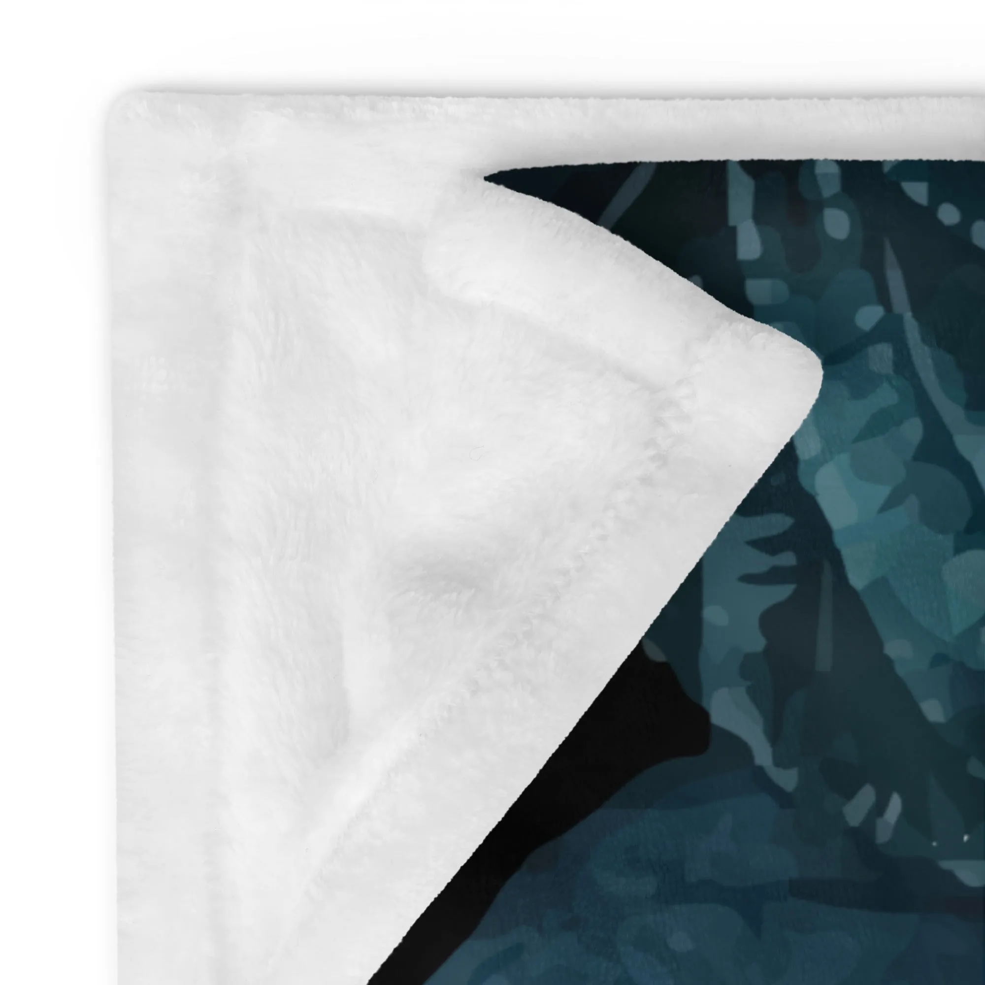 Coperta con foglie
