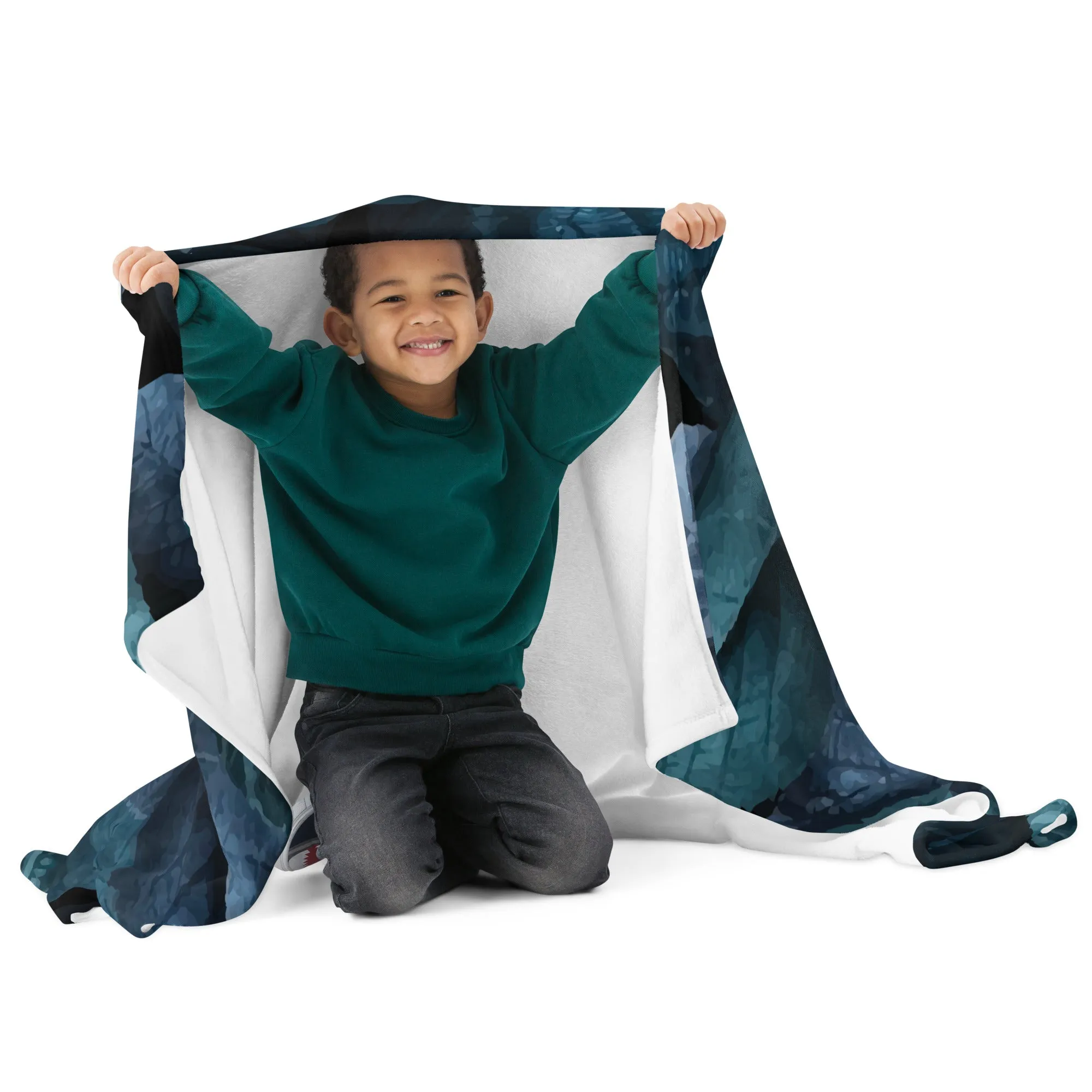 Coperta con foglie