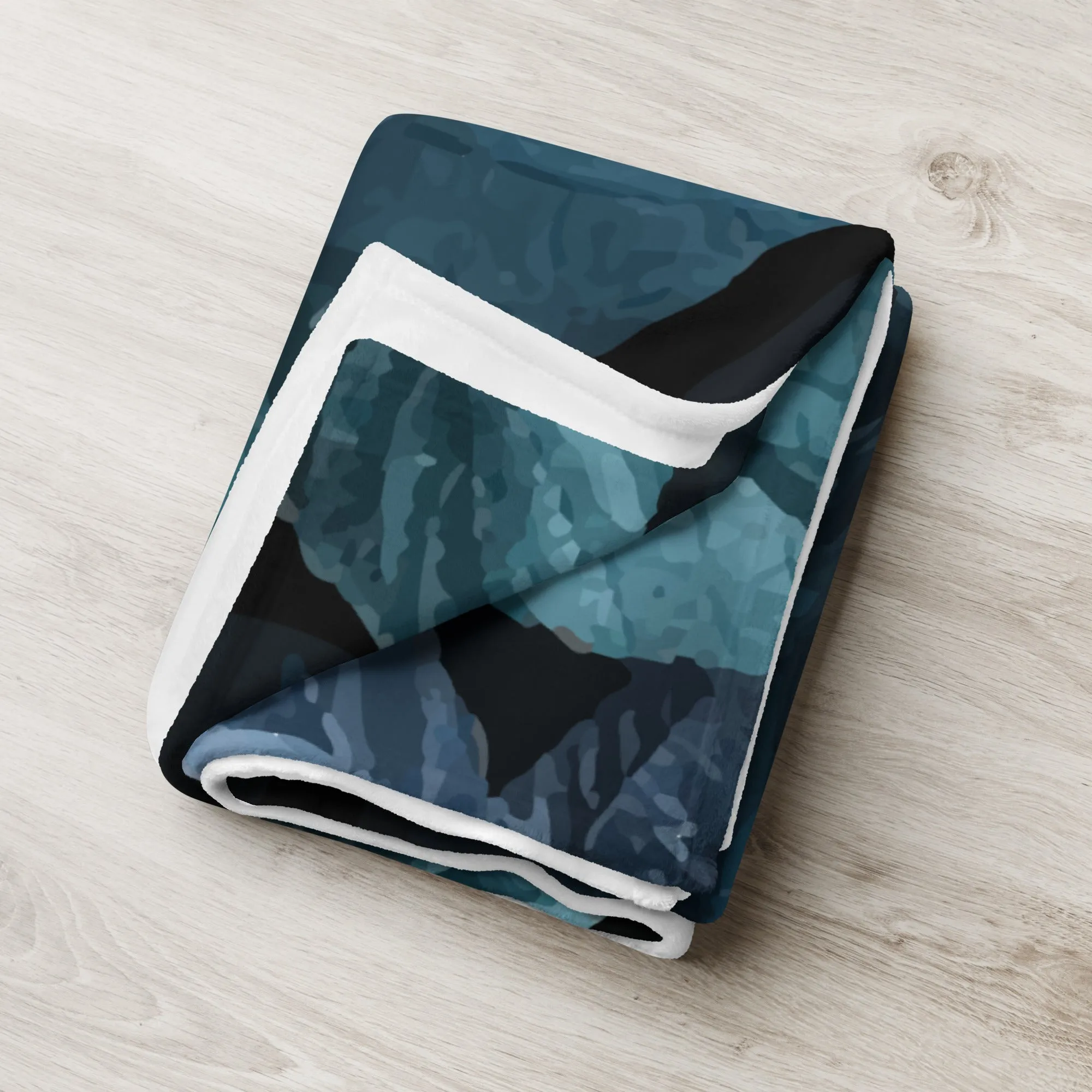 Coperta con foglie