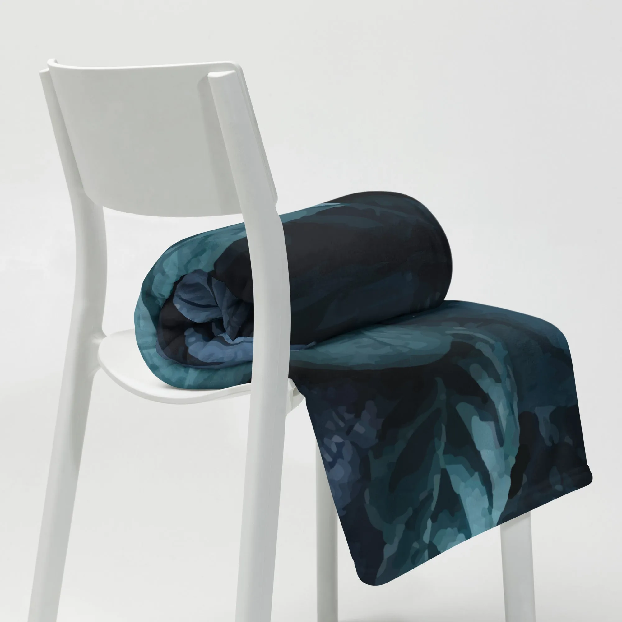 Coperta con foglie