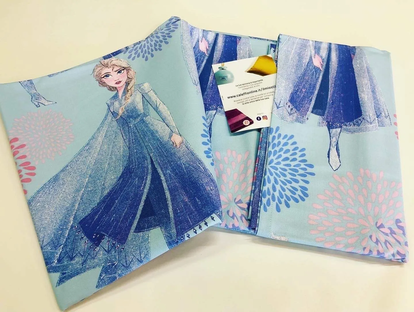 Copriletto Elsa Blu Caleffi