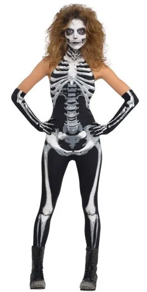 Costume da donna Tuta Bone Lady