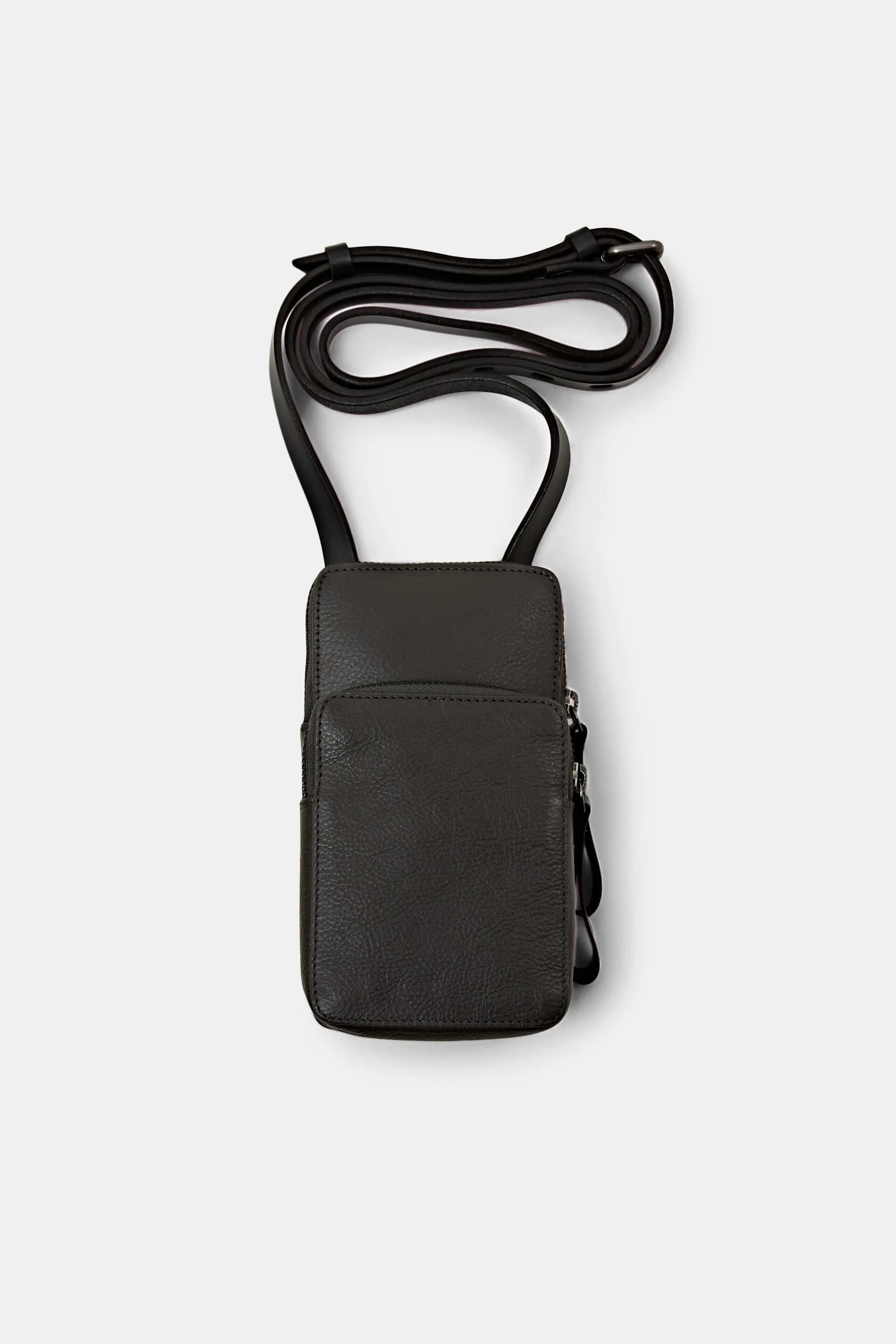 Custodia per cellulare in pelle con tracolla
